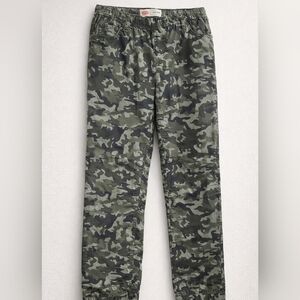 Levi's Jogger Pants Camo Print Elastic Waist Casual Streetwear